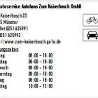 Unternehmen 1 Bild 1A AUTOSERVICE AUTOHAUS ZUM KAISERBUSCH GMBH Werkstätten (Pkw) am Münster NW