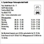 Unternehmen 1 Bild A. SPINDELBERGER FAHRZEUGTECHNIK GMBH Werkstätten (Pkw) am Edermünde HE