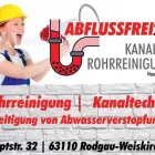 Unternehmen 1 Bild ABFLUSSFREI24 KANAL- UND ROHRREINIGUNG Service & Dienstleistung am Rodgau HE