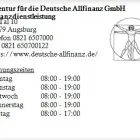 Unternehmen 1 Bild AGENTUR FÜR DIE DEUTSCHE ALLFINANZ GMBH FINANZDIENSTLEISTUNG Versicherung am Augsburg BY