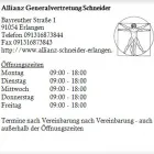 Unternehmen 1 Bild ALLIANZ GENERALVERTRETUNG SCHNEIDER Versicherung am Erlangen BY