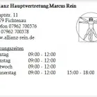 Unternehmen 1 Bild ALLIANZ HAUPTVERTRETUNG MARCUS REIN Versicherung am Fichtenau BW