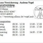 Unternehmen 1 Bild ALLIANZ VERSICHERUNG - ANDREAS VOGEL GENERALVERTRETUNG Versicherung am Herne NW