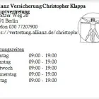 Unternehmen 1 Bild ALLIANZ VERSICHERUNG CHRISTOPHER KLAPPA HAUPTVERTRETUNG Versicherung am Berlin BE