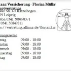 Unternehmen 1 Bild ALLIANZ VERSICHERUNG - FLORIAN MÜLLER HAUPTVERTRETUNG Versicherung am Leipzig SN