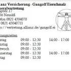 Unternehmen 1 Bild ALLIANZ VERSICHERUNG - GANGOLF EIERSCHMALZ GENERALVERTRETUNG Versicherung am Neusäß BY