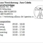 Unternehmen 1 Bild ALLIANZ VERSICHERUNG - JURO CUBELA GENERALVERTRETUNG Versicherung am München BY