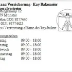 Unternehmen 1 Bild ALLIANZ VERSICHERUNG - KAY BAKEMEIER GENERALVERTRETER Versicherung am Münster NW