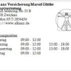 Unternehmen 1 Bild ALLIANZ VERSICHERUNG MARCEL GÜTTLER HAUPTVERTRETUNG Versicherung am Zwickau SN