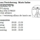 Unternehmen 1 Bild ALLIANZ VERSICHERUNG - MARIO SACHSE GENERALVERTRETUNG Versicherung am Leipzig SN