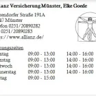 Unternehmen 1 Bild ALLIANZ VERSICHERUNG MÜNSTER, ELKE GOEDE Versicherung am Münster NW