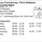 Unternehmen 1 Bild ALLIANZ VERSICHERUNG - OLIVER BECKMANN GENERALVERTRETUNG Versicherung am Münster NW
