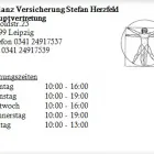 Unternehmen 1 Bild ALLIANZ VERSICHERUNG STEFAN HERZFELD HAUPTVERTRETUNG Versicherung am Leipzig SN