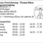 Unternehmen 1 Bild ALLIANZ VERSICHERUNG - THOMAS KLOOS GENERALVERTRETUNG Versicherung am Rodgau HE