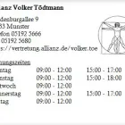 Unternehmen 1 Bild ALLIANZ VOLKER TÖDTMANN Versicherung am Munster NI