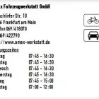 Unternehmen 1 Bild AMEX FAHRZEUGWERKSTATT GMBH Werkstätten (Pkw) am Frankfurt Am Main HE