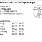 Unternehmen 1 Bild AMLER FLORIAN PRAXIS FÜR PHYSIOTHERAPIE Ärzte am Öhringen BW