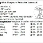 Unternehmen 1 Bild AMPLIFON HÖRGERÄTE FRANKFURT-INNENSTADT Ärzte am Frankfurt HE