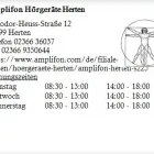 Unternehmen 1 Bild AMPLIFON HÖRGERÄTE HERTEN Ärzte am Herten NW