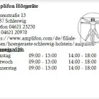 Unternehmen 1 Bild AMPLIFON HÖRGERÄTE Ärzte am Schleswig SH