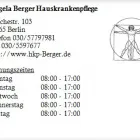 Unternehmen 1 Bild ANGELA BERGER HAUSKRANKENPFLEGE Gesundheitsdienste am Berlin BE