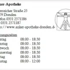 Unternehmen 1 Bild ANKER-APOTHEKE Gesundheitsdienste am Dresden SN