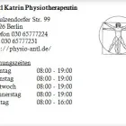 Unternehmen 1 Bild ANTL KATRIN PHYSIOTHERAPEUTIN Ärzte am Berlin BE