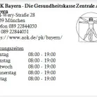 Unternehmen 1 Bild AOK BAYERN - DIE GESUNDHEITSKASSE ZENTRALE AOK BAYERN Versicherung am München BY