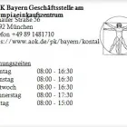 Unternehmen 1 Bild AOK BAYERN GESCHÄFTSSTELLE AM OLYMPIAEINKAUFSZENTRUM Versicherung am München BY