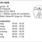 Unternehmen 1 Bild APOLLO-OPTIK Optiker am Detmold NW