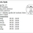 Unternehmen 1 Bild APOLLO-OPTIK Optiker am Dresden SN