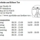 Unternehmen 1 Bild APOTHEKE AM KÖLNER TOR Gesundheitsdienste am Attendorn NW
