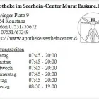 Unternehmen 1 Bild APOTHEKE IM SEERHEIN-CENTER MURAT BASKUR E.K. Gesundheitsdienste am Konstanz BW