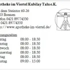 Unternehmen 1 Bild APOTHEKE IM VIERTEL KUBILAY TALU E.K. Gesundheitsdienste am Bremen HB