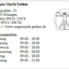 Unternehmen 1 Bild AUGEN-OPTIK GERKEN Optiker am Erlangen BY
