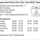 Unternehmen 1 Bild AUGENOPTIK PLANITZ INH. DIPL.-ING. (FH) H. SCHUSTER Optiker am Zwickau SN