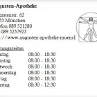 Unternehmen 1 Bild AUGUSTEN-APOTHEKE Gesundheitsdienste am München BY