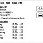 Unternehmen 1 Bild AUTOHAUS - FORD - DOMES 13088 Werkstätten (Pkw) am Berlin BE