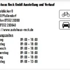 Unternehmen 1 Bild AUTOHAUS RECK GMBH AUSSTELLUNG UND VERKAUF Werkstätten (Pkw) am Pfullendorf BW