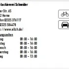 Unternehmen 1 Bild AUTOLACKIEREREI SCHNEIDER Werkstätten (Pkw) am Herne NW