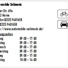 Unternehmen 1 Bild AUTOMOBILE SELIMOVIC Kfz und Fahrrad Handel und Hersteller am Herne NW