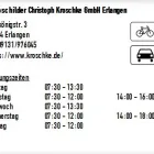 Unternehmen 1 Bild AUTOSCHILDER CHRISTOPH KROSCHKE GMBH ERLANGEN Kfz-Zulassungsdienste, Schilderhersteller am Erlangen BY