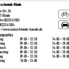 Unternehmen 1 Bild AUTOSCHMIEDE BÜNDE Werkstätten (Pkw) am Bünde NW