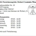Unternehmen 1 Bild AXA VERSICHERUNG INH. ROBERT CRUSTEWITZ-WENZEL Versicherung am Leipzig SN