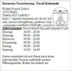 Unternehmen 1 Bild BARMENIA VERSICHERUNG - DAVID KOBUSINSKI Versicherung am Berlin HH
