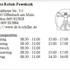 Unternehmen 1 Bild BEATE ROBAK-PAWELCZYK Ärzte am Offenbach Am Main HE