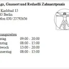 Unternehmen 1 Bild BENGS, GNAUERT UND REDAELLI ZAHNARZTPRAXIS Ärzte am Berlin BE