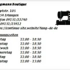 Unternehmen 1 Bild BERGMANN BOUTIQUE Textil, Bekleidung Einzelhandel am Erlangen BY