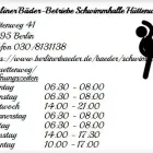 Unternehmen 1 Bild BERLINER BÄDER-BETRIEBE SCHWIMMHALLE HÜTTENWEG Öffentliche Sporteinrichtungen am Berlin BE