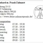 Unternehmen 1 Bild BERNHARD M. FRANK ZAHNARZT Ärzte am Schleswig SH